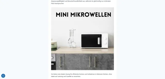 Bild: Die ultimative Anleitung zu Mini-Mikrowellen für Singles und kleine Haushalte