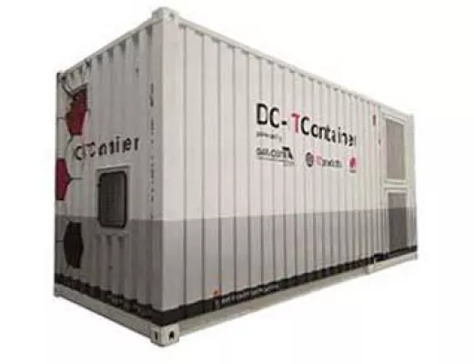 Bild: Plug & Play Containerrechenzentrum feiert Deutschlandpremiere auf der CeBIT