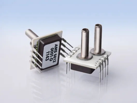 Bild: Niedrige Drücke analog oder digital messen mit dem Drucksensor AMS 5812