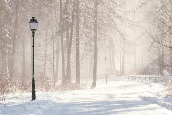 Bild: Winterzeit in der Mitte Deutschlands – 1. Dezember 2014 ist meteorologischer Winterbeginn