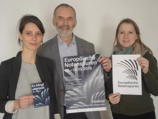 Bild: Festival „Europäische Notenspuren“ - Werkstattkonzerte in Spinnerei, HMT und Grieg-Begegnungsstätte