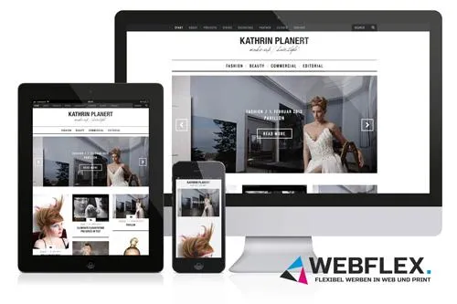 Bild: Retina-Display Webdesign von webFLEX®