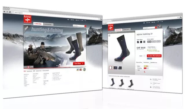 Advanced E-Commerce für advanced socks: Jacob Rohner AG startet mit neuem Online-Shop Bild: Advanced E-Commerce für advanced socks: Jacob Rohner AG startet mit neuem Online-Shop
