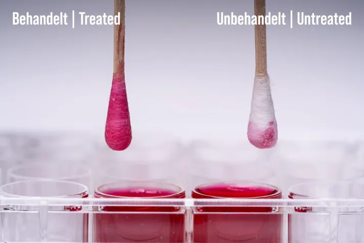 Bild: Saugstark gegen das Virus!