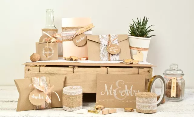 Bild: Individuelle Hochzeitspapeterie einfach selber machen: Mit den DIY Sets von miomodo!