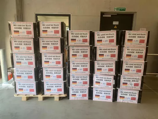 4PX spendet 50.000 Mundschutz-Masken Bild: 4PX spendet 50.000 Mundschutz-Masken