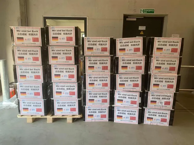 4PX spendet 50.000 Mundschutz-Masken Bild: 4PX spendet 50.000 Mundschutz-Masken