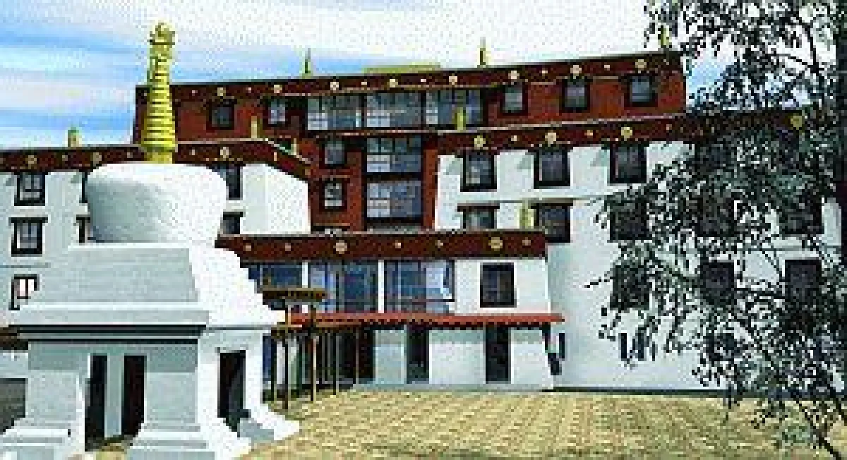 Tibetisches Gesundheitszentrum Hüttenberg (Eröffnung Juli 2008): Größtes Hotelprojekt in Österreich / Quelle: www.tophotelprojects.com, Grafik: www.plangrafik.com