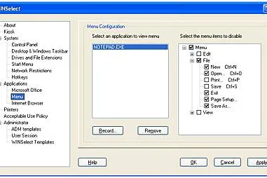WINSelect 7.0 vereinfacht das Richtlinienmanagement unter Windows Bild: WINSelect 7.0 vereinfacht das Richtlinienmanagement unter Windows