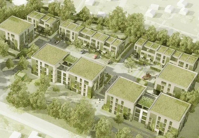 Bild: Neubau am Othmarscher Kirchenweg - altoba und Otto Wulff erhalten Anhandgabe