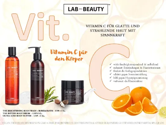 Lab to Beauty - Vitamin C für den Körper Bild: Lab to Beauty - Vitamin C für den Körper