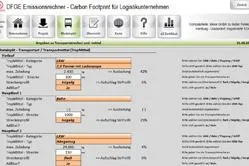 Bild: Schritt 1 in eine Grüne Logistik: Berechnung der Emissionen