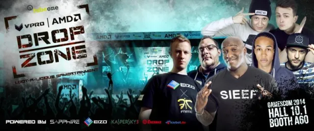 Bild: gamescom: Technik- und Entertainment-Spektakel am DROPZONE-Stand Halle 10.1, A60