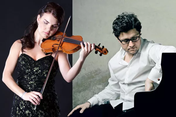 Bild: Virtuose Kammermusik im Beethovenjahr · Olga Šroubková und Miroslav Sekera