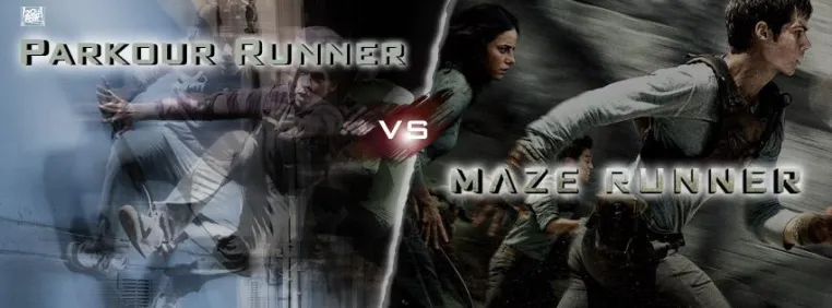 Bild: „Parkour Runner vs. Maze Runner“ – wer hat die besseren Moves?