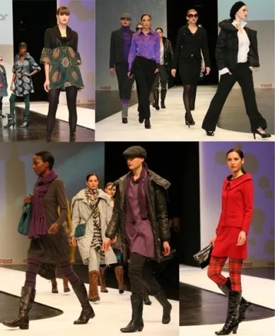 Bild: Stilistische Widersprüche bestimmen den Modewinter 2008/09