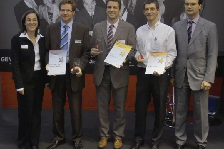 Bild: GIT Labor-Fachzeitschrift verleiht erstmals den GIT InnovationsAward auf der Analytica 2008