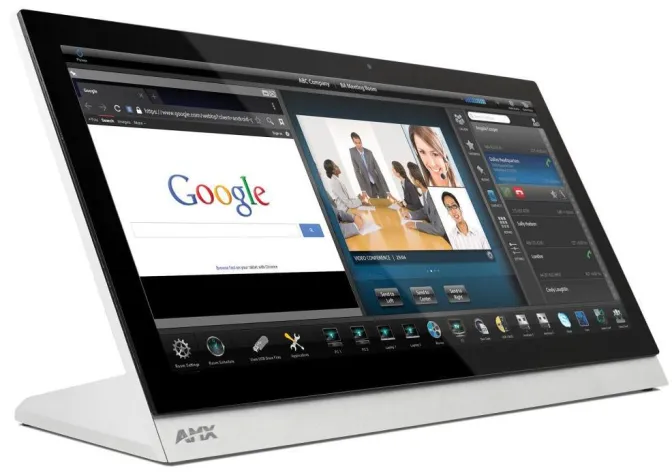 AMX verbessert innovativste Touch Panel Serie Modero-X Bild: AMX verbessert innovativste Touch Panel Serie Modero-X