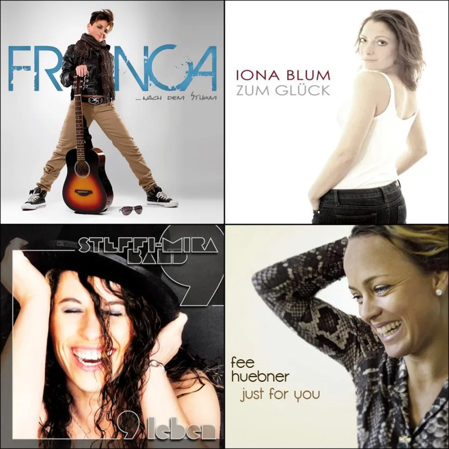 Quattro-Furioso: Franca, Iona Blum, Steffi-Mira und Fee Hübner