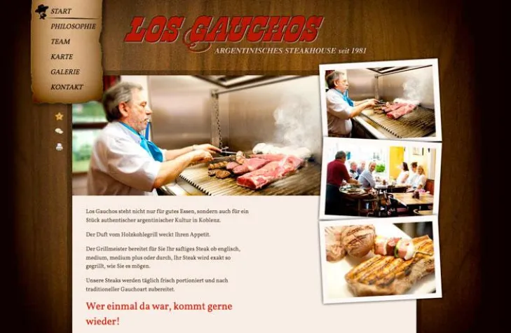 Bild: Redesign von Los Gauchos beendet