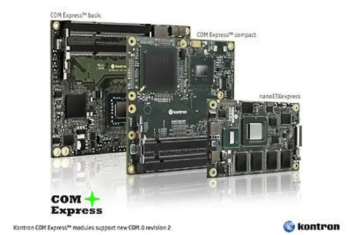 Bild: Kontron unterstützt COM Express COM.0 Revision 2.0 mit umfassendem Computer-on-Module Portfolio