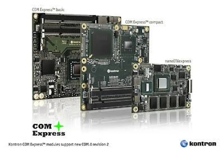 Kontron unterstützt COM Express COM.0 Revision 2.0 mit umfassendem Computer-on-Module Portfolio Bild: Kontron unterstützt COM Express COM.0 Revision 2.0 mit umfassendem Computer-on-Module Portfolio