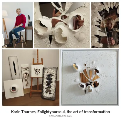 Bild: Karin Thurnes, Enlightyoursoul: Eine Reise zur Selbsterkenntnis an der SWISSARTEXPO 2026