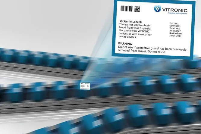 Erkennungssicherheit bei Etikettenprüfung: GAMP-konforme Auto-ID für Codes, Schriften, Logos und Grafiken Bild: Erkennungssicherheit bei Etikettenprüfung: GAMP-konforme Auto-ID für Codes, Schriften, Logos und Grafiken