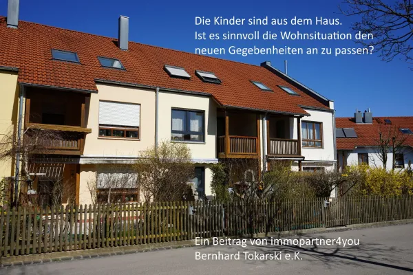 Bild: Die Kinder sind aus dem Haus. Soll die Wohnsituation an die neuen Gegebenheiten angepasst werden?