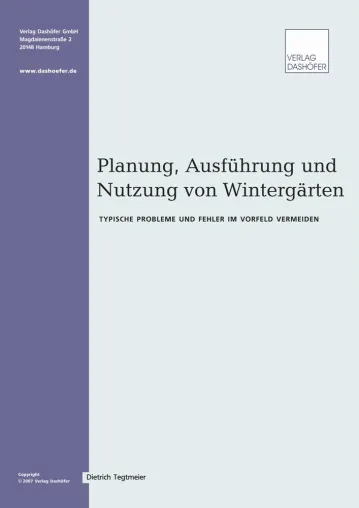 Dipl. Ing. Dietrich Tegtmeier schreibt Fachbroschür für den Verlag Dashöfer Bild: Dipl. Ing. Dietrich Tegtmeier schreibt Fachbroschür für den Verlag Dashöfer