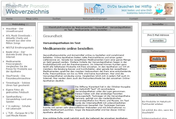Bild: Online-Apotheken im Vergleich