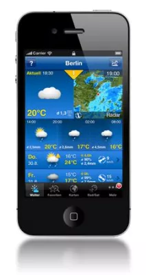 Bild: Langersehnte neue Version von WeatherPro for iPhone: Unwetterwarnungen, neue weltweite Wetterkarten & mehr