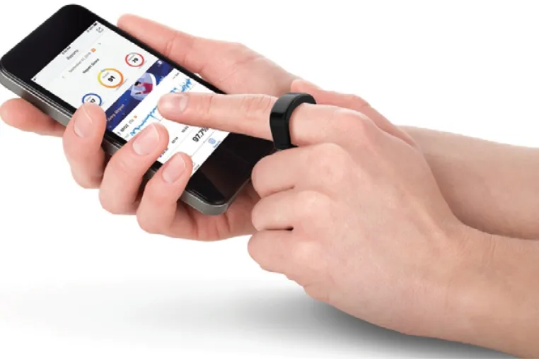 Bild: Perfekt geeignet für das Gesundheitstracking: der innovative CIRCUL Schlaftracker-Ring von Porta Medical