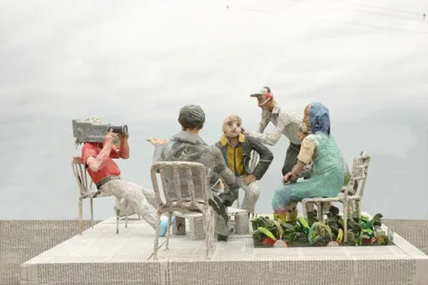 Stephan Voigtländer: "Motorbrain", Skulptur Bild: Stephan Voigtländer: "Motorbrain", Skulptur