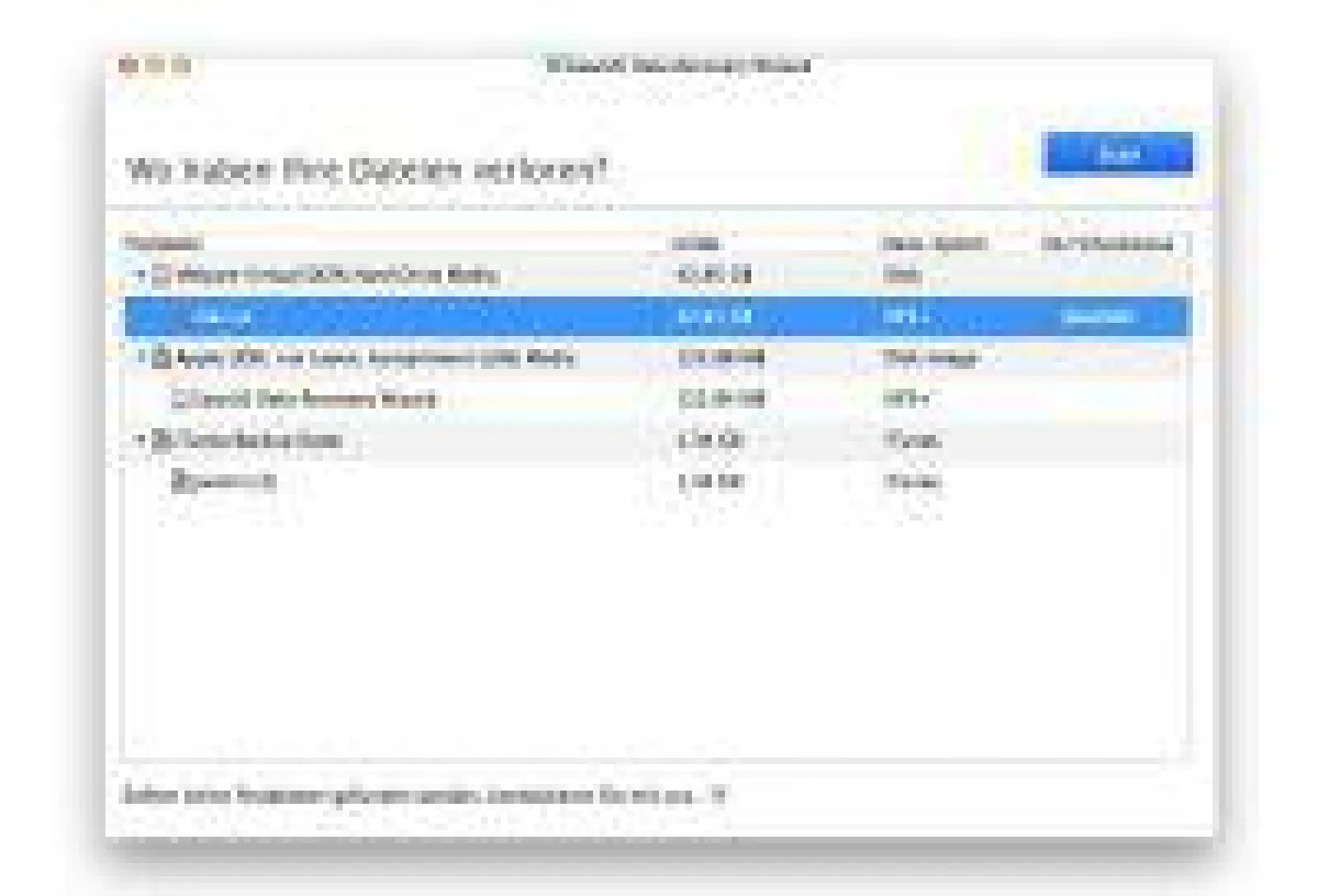 Wählen einen Zielort, um das Scan zu starten