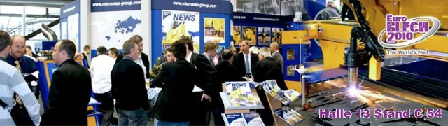 Bild: MicroStep Group® auf der EuroBlech 2010