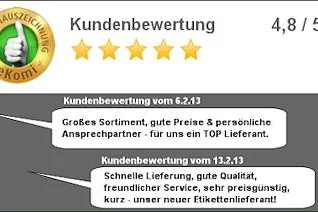 Bild: 300 positive Kundenbewertungen sprechen für sich