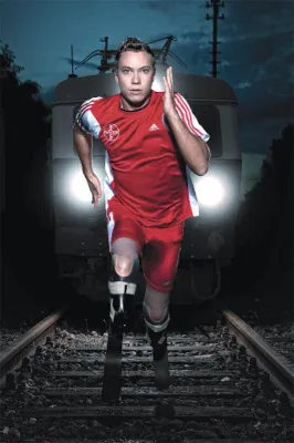 Bild: Kalender 2011 mit behinderten Spitzensportlern
