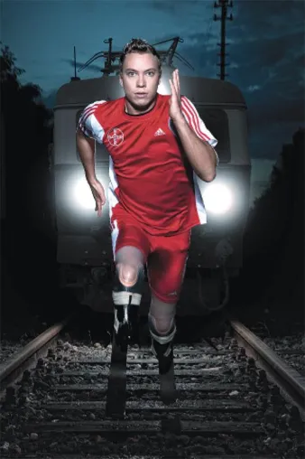 Bild: Kalender 2011 mit behinderten Spitzensportlern
