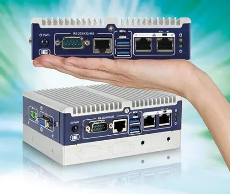 Bild: Kompakter, lüfterloser Mini-PC mit Erweiterungsmodul !