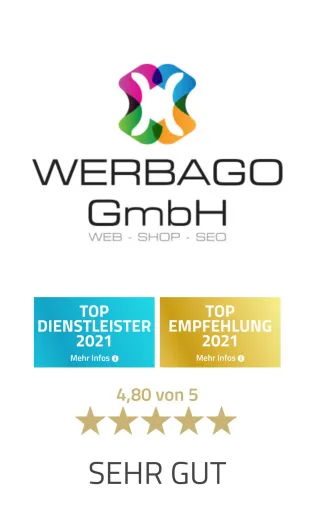 Bild: Multimedia Agentur WERBAGO GmbH erhält zwei Auszeichnungen mit Bestnoten