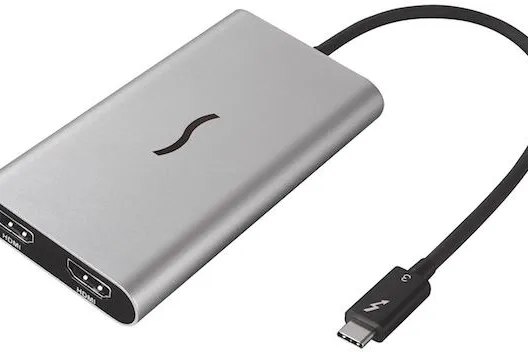 Bild: Sonnet stellt dualen Display-HDMI™ 2.0-Adapter für Thunderbolt 3 vor