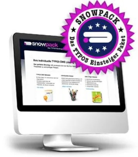 snowflake lanciert snowpack: professionelle TYPO3 Webseiten zum Einsteigerbudget Bild: snowflake lanciert snowpack: professionelle TYPO3 Webseiten zum Einsteigerbudget