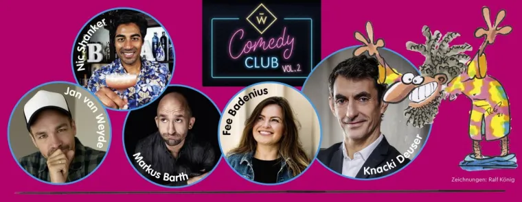 Bild: Wajos & Das Cologne Comedy Festival Präsentieren: das Gin-Comedy-Tasting