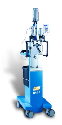 „blue line“: 100 Kontrastmittelinjektoren mit Softwareprämie als Symbol für 100 Jahre Treue und Vertrauen Bild: „blue line“: 100 Kontrastmittelinjektoren mit Softwareprämie als Symbol für 100 Jahre Treue und Vertrauen