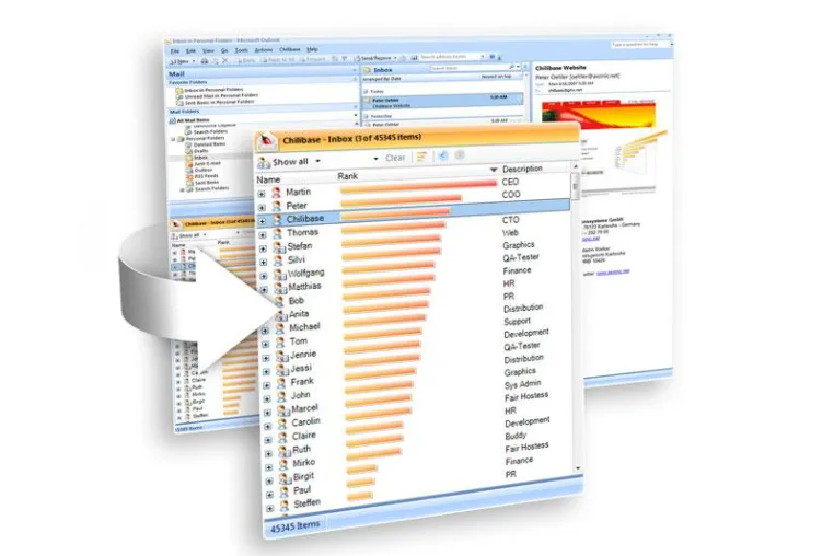 Fachpresse lobt das hilfreiche Outlook-Add-In Chilibase Bild: Fachpresse lobt das hilfreiche Outlook-Add-In Chilibase