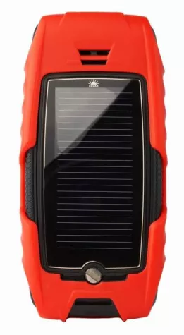 Bild: Swissvoice SV29 - Das robuste Mobiltelefon mit Solarpanel