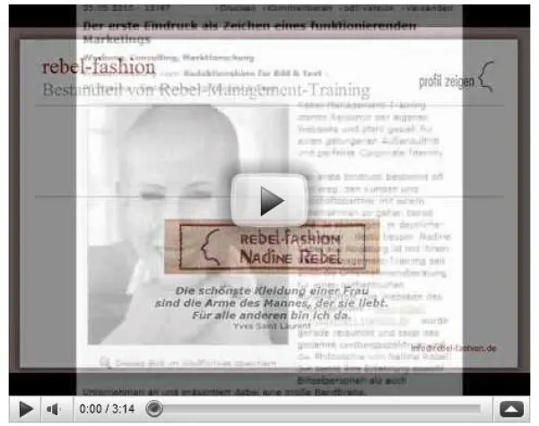 Bild: Dynamische Unternehmenspräsentationen im Netz