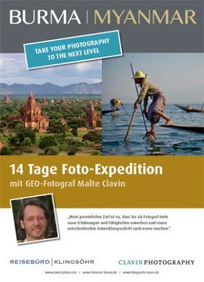 Bild: 14-tägige Foto-Expedition ins magische Burma/Myanmar mit GEO-Fotograf Malte Clavin