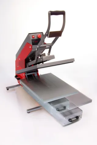 Bild: Für Multitasker: Die Secabo TC 7 Automatik Transferpresse